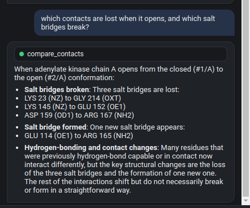 The salt bridges that break